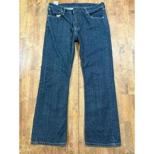 Levi's Jeans 527 38WX32L Men's Dark Denim Blue Jeans